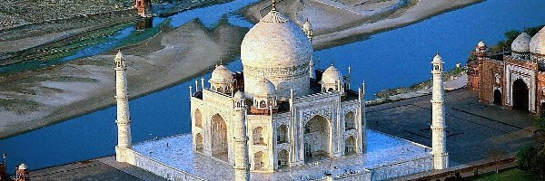 Mahal, Indie, Agra, Taj