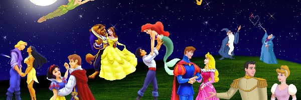 Disney, Bajki, Postacie