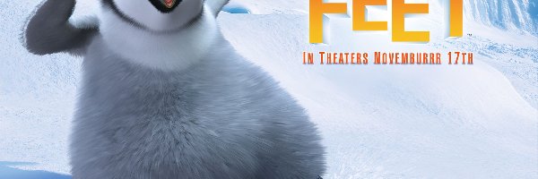 Happy Feet, pingwin, stepujący, Tupot małych stóp