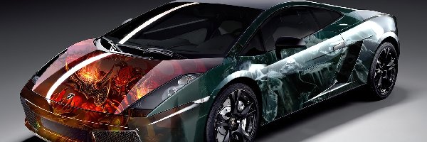 Airbrush, Lamborghini Gallardo