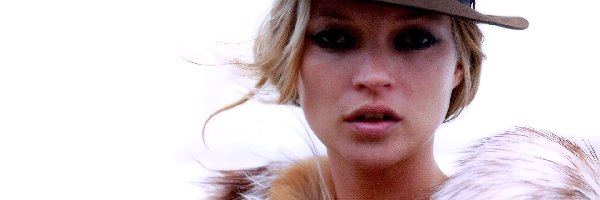 Futro, Kate Moss