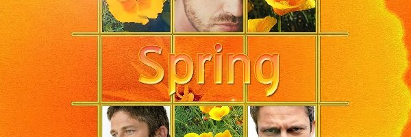 twarze, spring, Gerard Butler