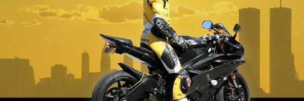 Alpinestars, Yamaha R1, Czarna