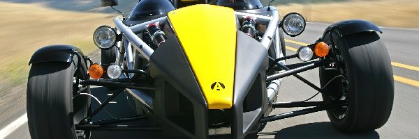 Ariel Atom, Jazdy, Podczas, Przód