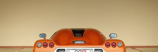 Tył, Koenigsegg