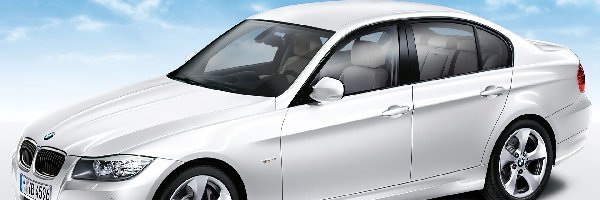 BMW 320d E90, Białe