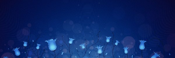Dzwoneczki, Niebieskie, Kwiaty