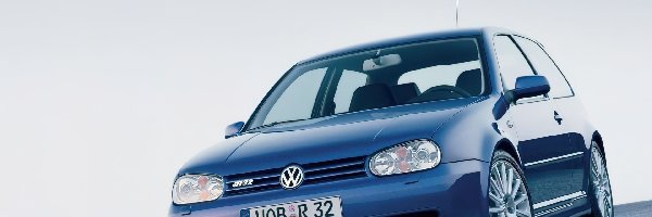 niebieski, R32, Golf 4