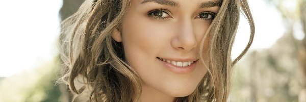 Jasne Włosy, Uśmiech, Keira Knightley