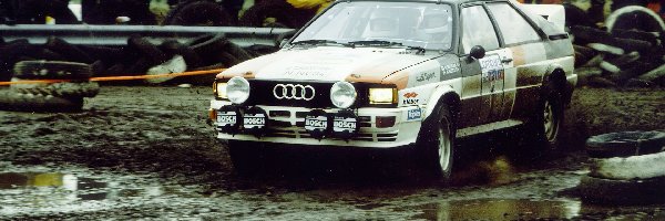 Rajd, Błotny, Audi Quattro