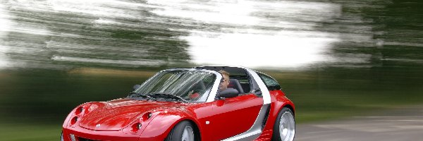 Czerwony, Smart Roadster