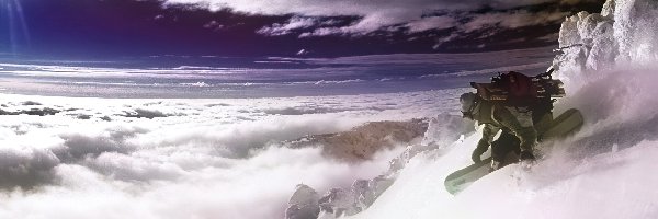 Snowbording, Śnieg