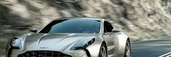Ulica, Aston Martin One-77, Srebrny