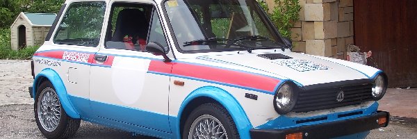 Garaż, Autobianchi A112, Różnokolorowy