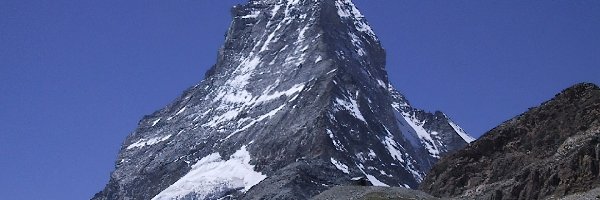 Włochy, Góra Matterhorn, Szwajcaria, Pogranicze