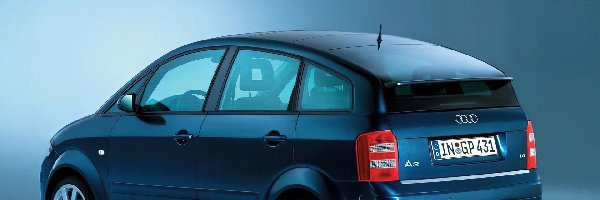 Audi A2, Niebieski