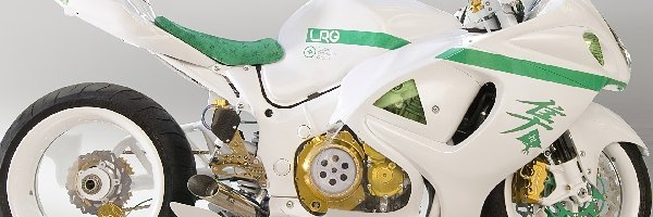 IRG Hayabusa, Motocykl, Biały