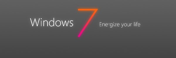 Tło, Szare, Windows 7