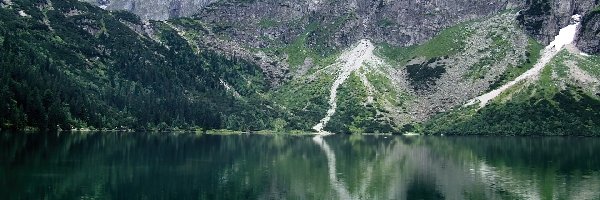 Jezioro, Woda, Turkusowa, Góry