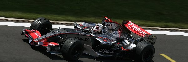 koła, opony, kask , spojler, bolid, Formuła 1