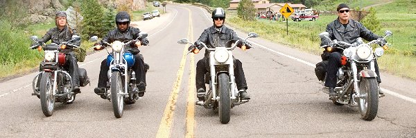 motocykliści, ulica, Wild Hogs