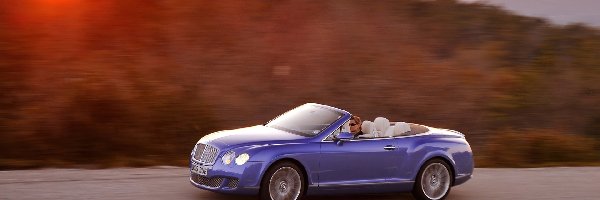 Słońca, Zachód, Bentley Continental GTC