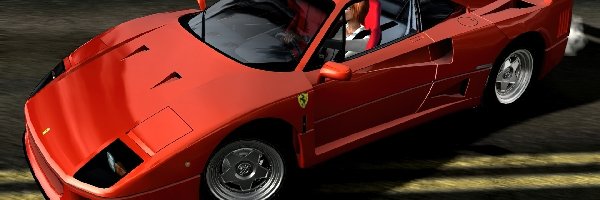 Wizualizacja, Ferrari F 40