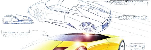 Projekt, Szkic, Lamborghini Murcielago