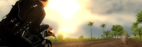 Jazda, Screen, Motocyklem, Just Cause 1