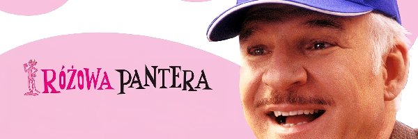 Steve Martin, usmiech, czapka, The Pink Panther, garnitur