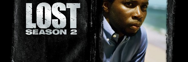 Serial, Harold Perrineau Jr., Lost, zdjęcie, napis