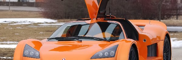 Gumpert Apollo, Drzwi, Unoszone, Pomarańczowy