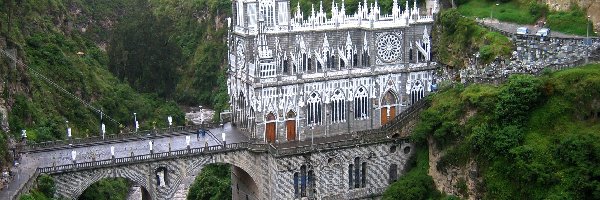 Las Lajas Sanctuary, Pasto, Kolumbia