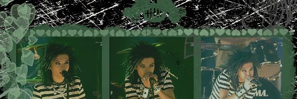 Bill, czaszka , Tokio Hotel