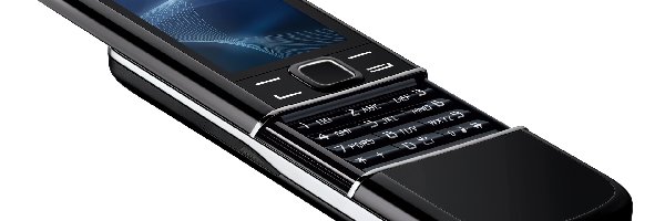 Czarny, Nokia 8800 Sirocco Edition