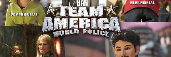 Team America World Police, Ekipa Ameryka - Policjanci z jajami, postacie