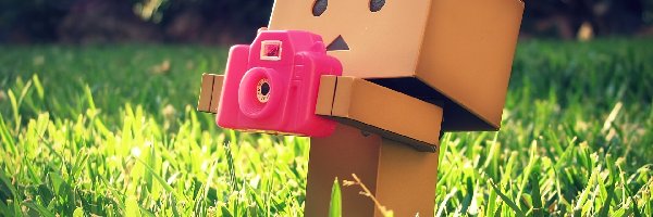 Aparat, Różowy, Danbo