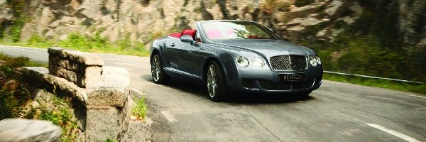 Zakręt, Ostry, Bentley Continental GTC