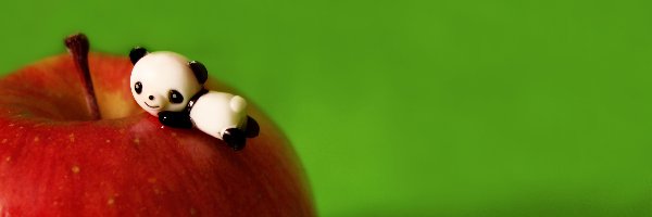 Jabłko, Panda, Mała