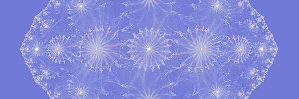 Niebieski, Fractalius, Abstrakcja