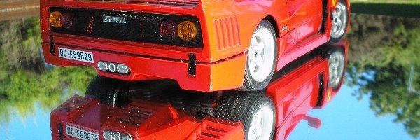 Tył, Lampy, Ferrari F 40