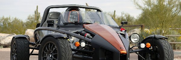 Szyba, Ariel Atom, Przód