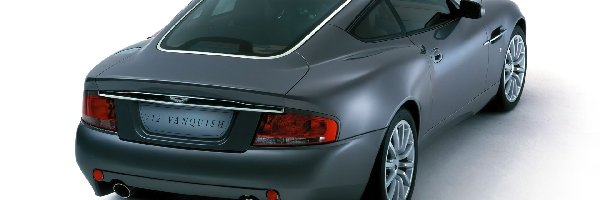 V12 Vanquish, Aston Martin, Srebrny