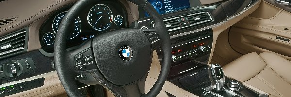 Środek, Wnętrze, BMW seria 7 F01