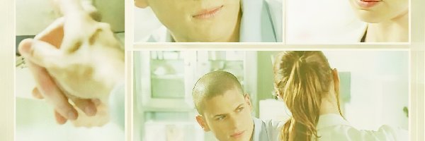 lekarski, Sarah Wayne Callies, Wentworth Miller, Skazany na śmierć, Prison Break, gabinet, zdjęcia