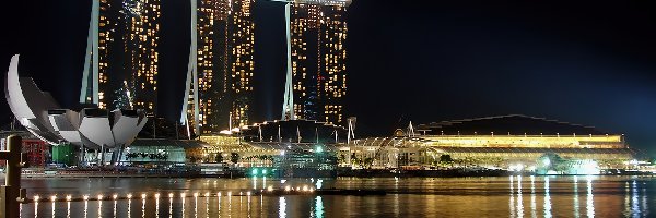 Reflektory, Marina Bay Sands, Singapur