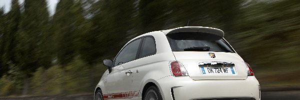 Abarth, Trasa, 500, Testowa, Jazda