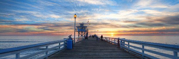 Molo, San Clemente, Morze, USA, Kalifornia