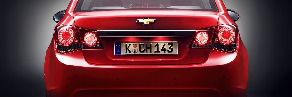 Emblemat, Chevrolet Cruze, Tył