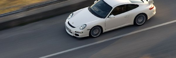 Białe Porsche